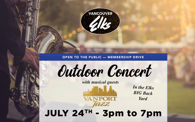 VanPort Jazz Concert Membership Drive