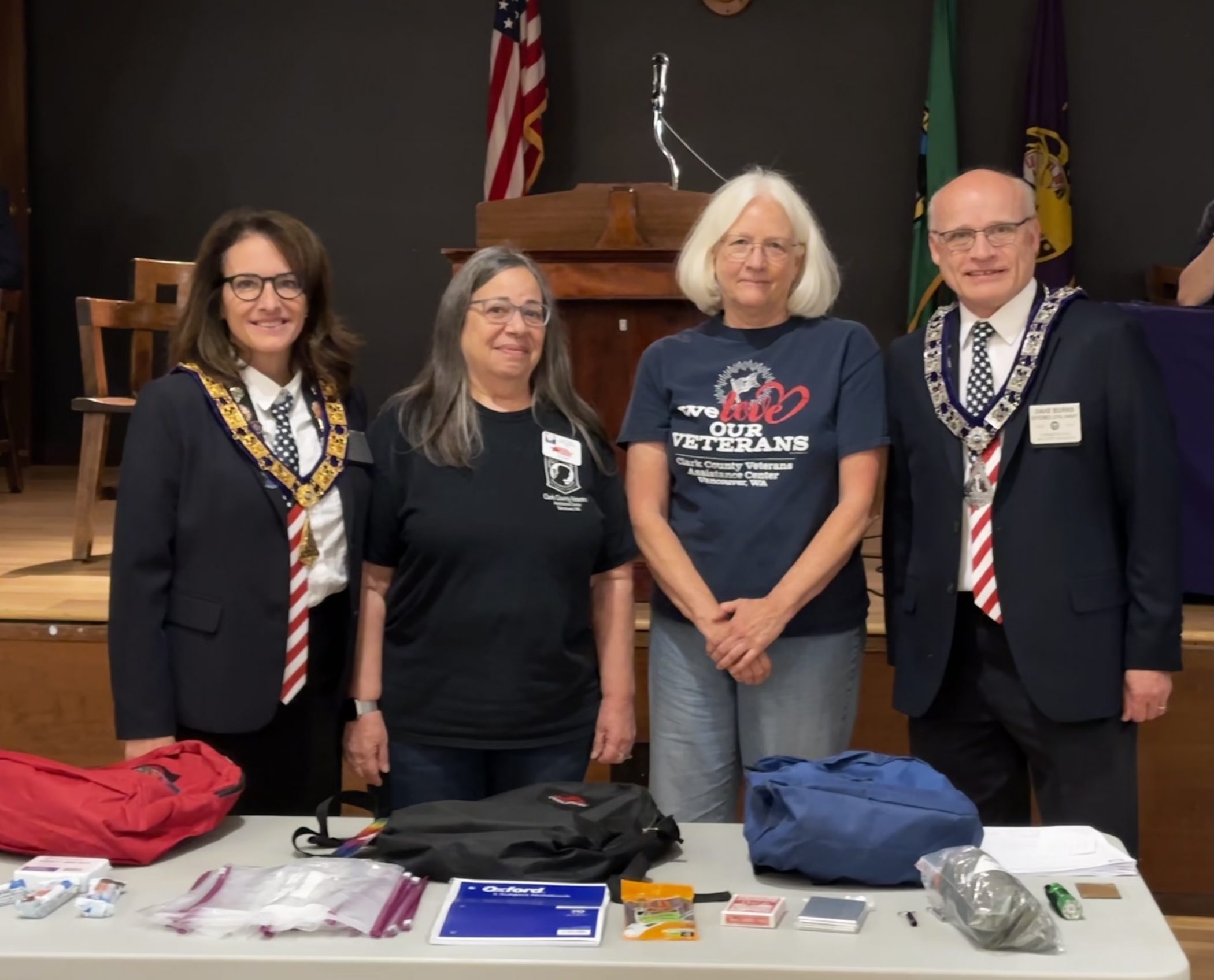 Homeless Veteran Survival Backpack Program