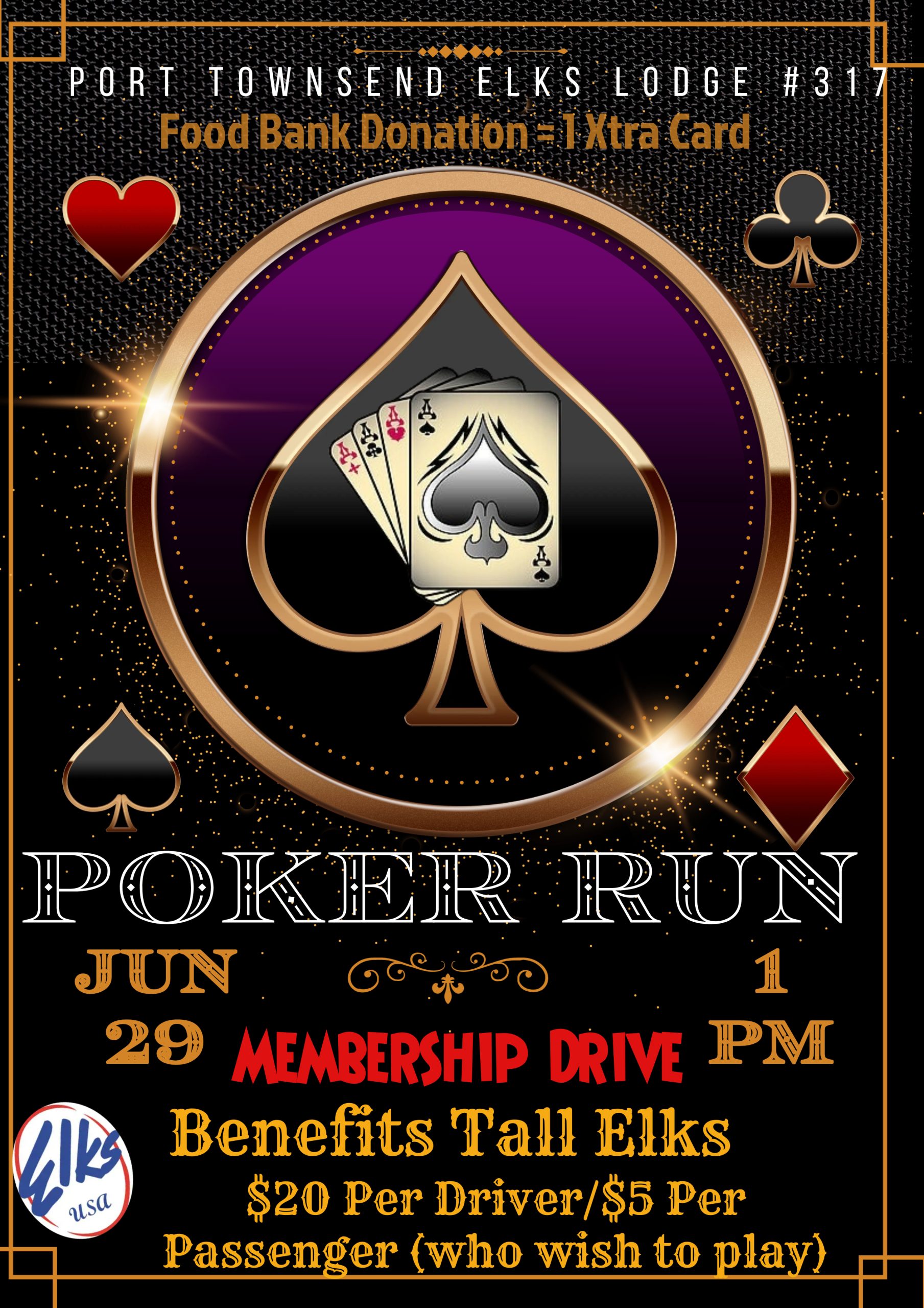 Poker Run (Membership Drive)