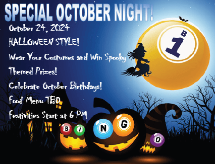 Special Halloween Bingo
