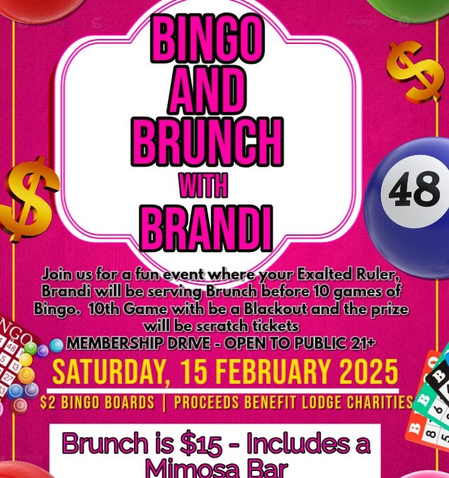 Hoquiam – Bingo and Brunch with Brandi