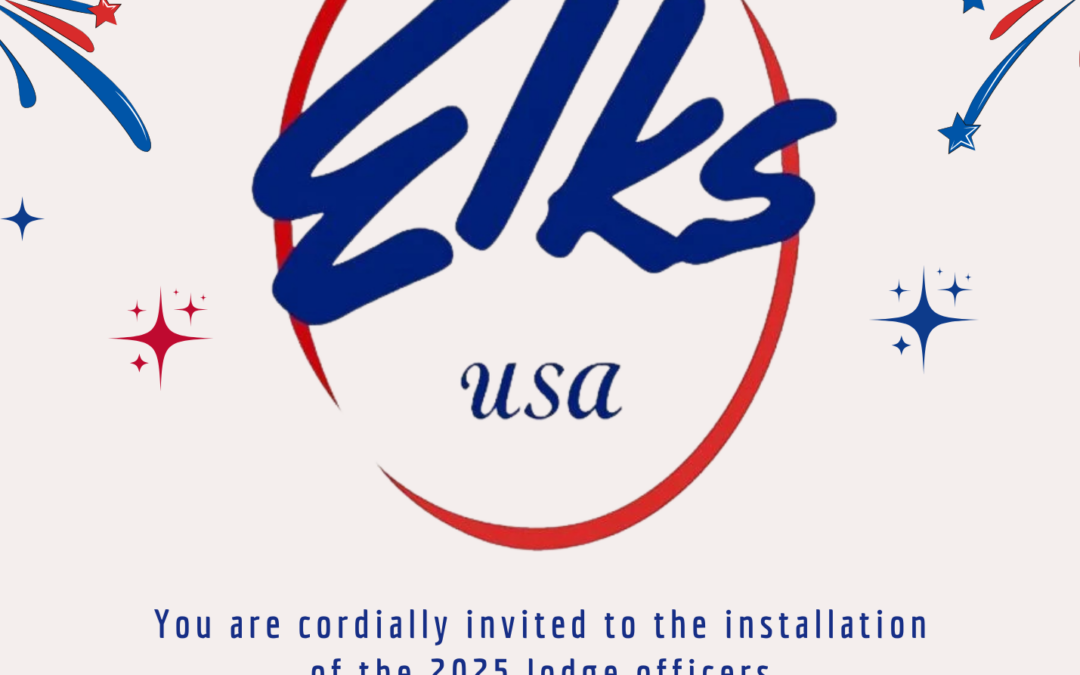 Sequim Elks Installation of Officers