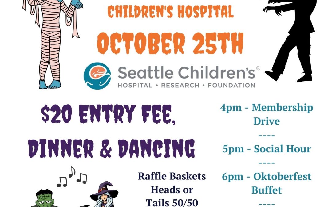 Lynnwood Elks Halloween Party for Children’s Hospital