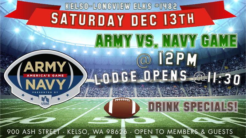 Kelso-Longview – Army vs Navy Game