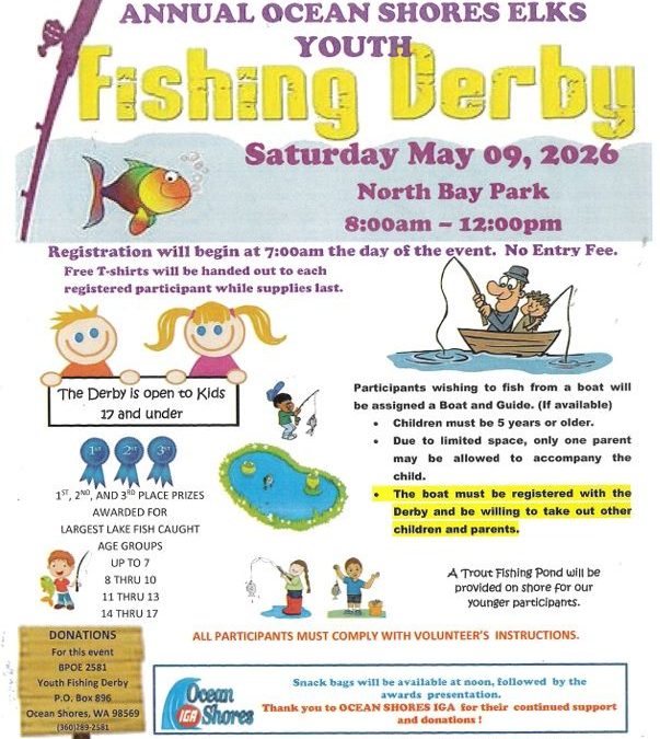 Ocean Shores Fishing Derby