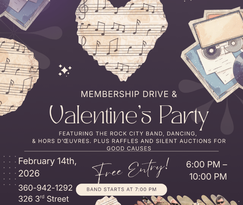 Raymond Lodge – Membership Drive and Valentine’s Dance